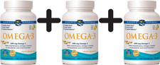 3 x Nordic Naturals Omega-3, 690mg Lemon (Fish Gelatin) - 60 (360,83 EUR/kg)