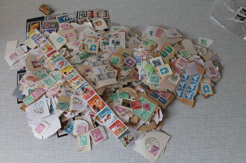 500 briefmarken nachlass - 500,