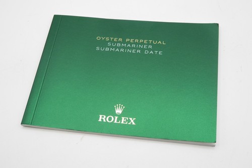 Rolex submariner date - rolex, booklet