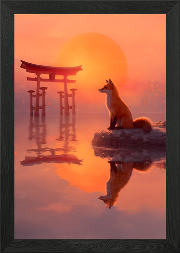 Fuchs torii tor japan - am,