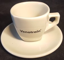 Annaburg Porzellan 6x Kaffeetasse + 6x Untertasse Venotrain