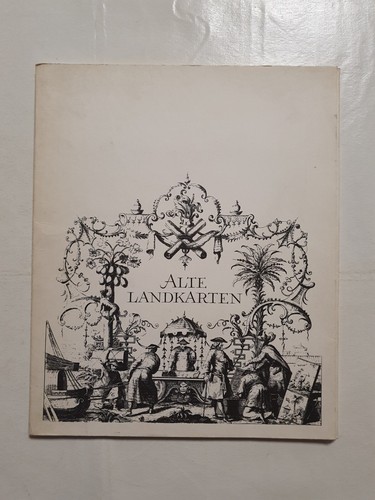 Alte landkarten mappe mit - alte,