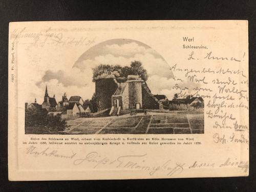 Werl 1901 - -, ak