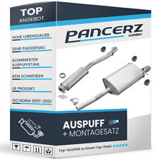 Auspuffanlage für MERCEDES-BENZ CLK 200 KOMPRESSOR 164 184 PS