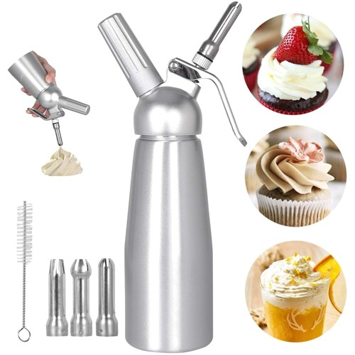 Sahnespender edelstahl 500ml - sahnespender,