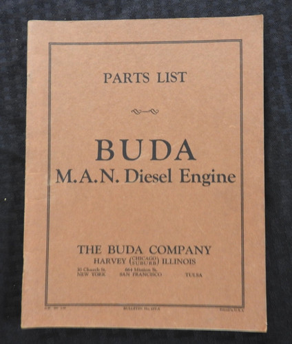 Original 1930 buda n - original, m.a.n