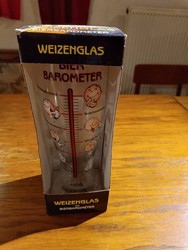 Bierbarometer glas neu - bierbarometer,