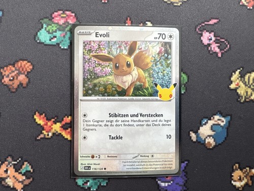 Pokémon tcg evoli jahre - tcg,