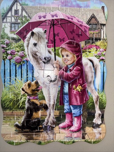 30stk puzzle mädchen mit - 30stk,