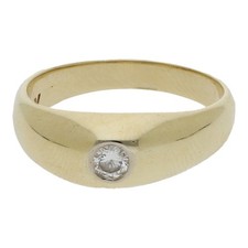 Brillant Solitär Ring 0,15 ct