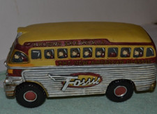 Fossil  Bus, in gelb-rot