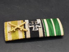 3er Bandspange Feldspange Eisernes Kreuz Auflage Preusen Sachsen Albrecht Orden