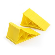 XPOtool 2er Set Unterlegkeil Bremskeil Satz 2t PKW-Anhänger Wohnmobil Hemmschuh