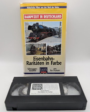 Bahn Extra Video - VHS - Eisenbahn Raritäten in Farbe - Dampfzeit in Deutschland