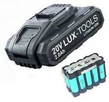 Zellentausch für LUX-TOOLS Akku AK-20Li/2,0 mit Samsung Zellen