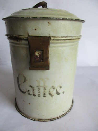 Antike blechdose 1900 - antike,