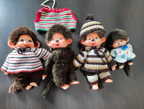 Monchhichi sekiguchi - 4x,