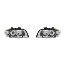 Scheinwerfer Set Halogen passend für Audi A4 8E 11/2000-11/04 H7 H7 links rechts