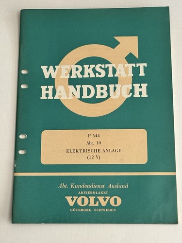 Volvo werkstatthandbuch - ,