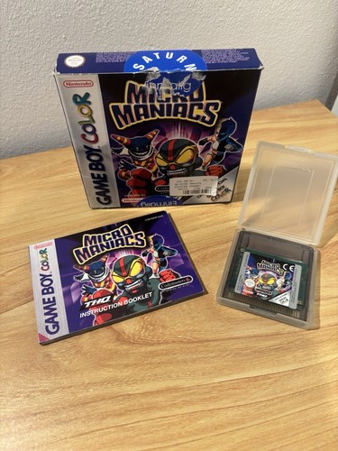 Gameboy color micro maniacs - color,
