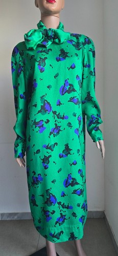 Vintage akris seidenkleid - vintage,