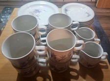 Kaffeeservice Blumenmuster 8 Pers. 26 - Teile