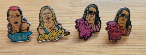 Pin pins wwf wwe bret - pin,