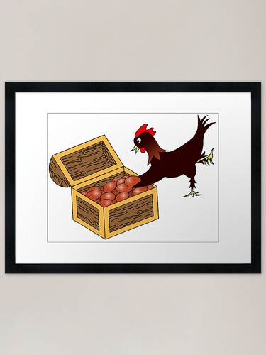 Marans huhn mit goldenen eiern - marans,