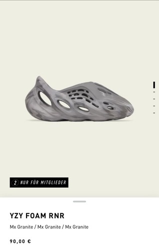 Yeezy foam runner granite - mx,