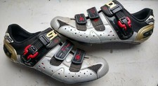 Sidi Leder Rennrad Fahrradschuhe Look Keo Cleats Click Schuhe Gr 43 27cm MTB 