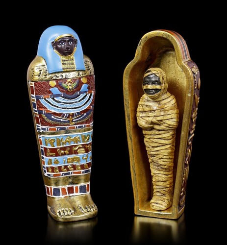 Sakkara sarkophag mit - sarkophag, mumie