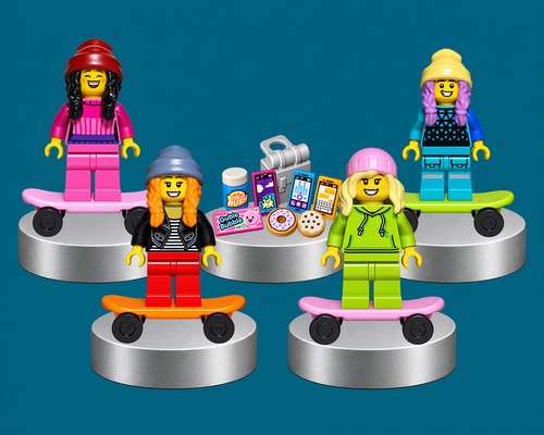 Lego minifiguren skater - lego®,