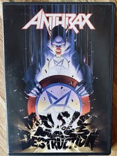 Anthrax “Music of Mass Destruction” DVD/CD Box • LIKE NEW • Metallica Slayer 