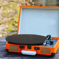  2 Pcs Plattentellerauflage Filz Matte Schütze Aufnehmen Plattenmatte