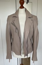 Gipsy Lederjacke Rose Nude L