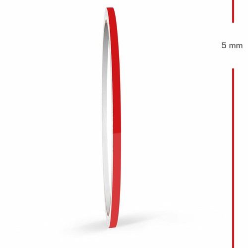 Zierstreifen 5mm meter rot - zierstreifen,