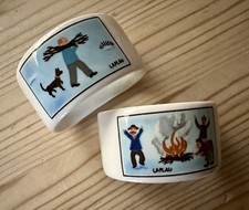 2 Servietten Ringe Naif Charismas Original Verpackt Schrankfund Villeroy & Boch