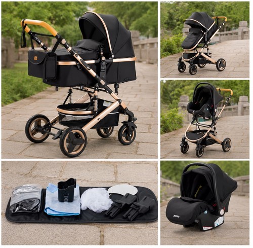 1 kinderwagen - 3, in