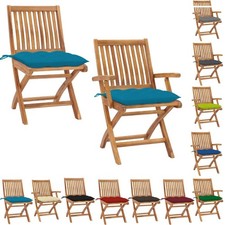 2/4/6/8 Stk.Teak Massiv