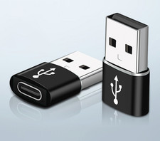 USB A auf USB C Adapter Ladeadapter Datenübertragung Stecker Konverter OTG