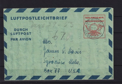 Ap333 brd ganzsache 7 a - ganzsache, lf