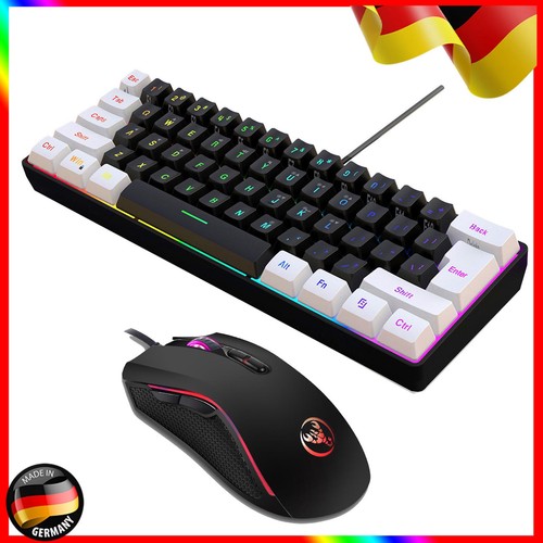 Hxsj v700bw a869 tasten rgb - hxsj, 61-tasten