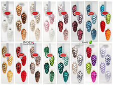 4 Glasanhänger Tannenzapfen 9cm Christbaumschmuck Weihnachtsbaumschmuck Figuren