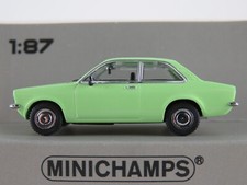 Minichamps 870 040104 Opel Kadett C Limousine (1973) in hellgrün 1:87/H0 NEU/OVP