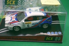 SCX 1/32ND 60580 FORD FOCUS MONTECARLO 2000 NEU IN OVP SCALEXTRIC KOMPATIBEL