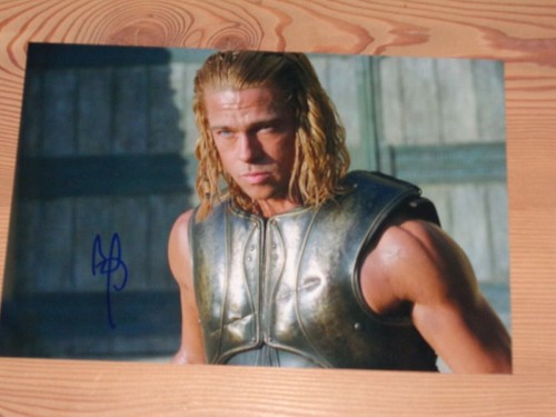 Brad pitt originalautogramm - brad,