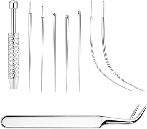 Piercing einführhilfe set - piercing,