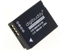 digibuddy Akku für Leica V-Lux 20 / V-Lux 30 / V-Lux 40 3,7V / 3,6V 890mAh