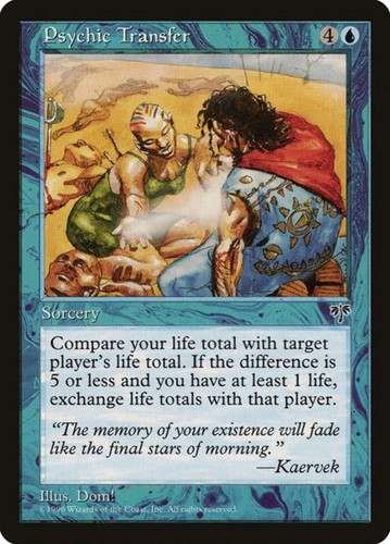 Psychic transfer - psychic,