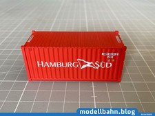 Roter 20ft Übersee Container